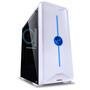 Gabinete Mid-tower, Com 1 Fan, Led 7 Cores, Lateral Em Acrílico, Nova Branco - Novbc7c1fca