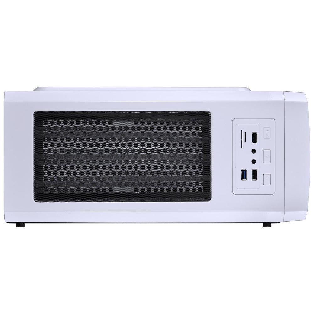 Gabinete Mid-tower, Com 1 Fan, Led 7 Cores, Lateral Em Acrílico, Nova Branco - Novbc7c1fca Gabinete Mid-tower, Com 1 Fan, Led 7 Cores, Lateral Em Acrílico, Nova Branco - Novbc7c1fca