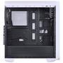 Gabinete Mid-tower, Com 1 Fan, Led 7 Cores, Lateral Em Acrílico, Nova Branco - Novbc7c1fca