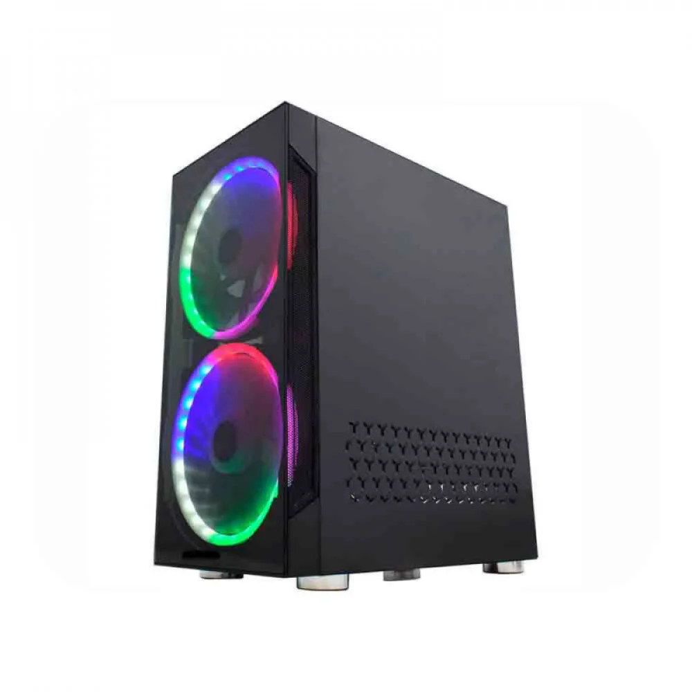 Gabinete Gamer Bifrost Ii Cg-04a1 K-mex Preto Com Led Rgb Gabinete Gamer Bifrost Ii Cg-04a1 K-mex Preto Com Led Rgb