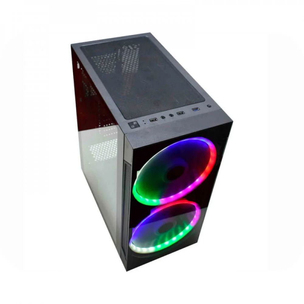 Gabinete Gamer Bifrost Ii Cg-04a1 K-mex Preto Com Led Rgb Gabinete Gamer Bifrost Ii Cg-04a1 K-mex Preto Com Led Rgb