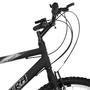 Bicicleta Ultra Aro 24 Masculina Freio V Break Preto Fosco