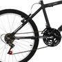 Bicicleta Ultra Aro 24 Masculina Freio V Break Preto Fosco