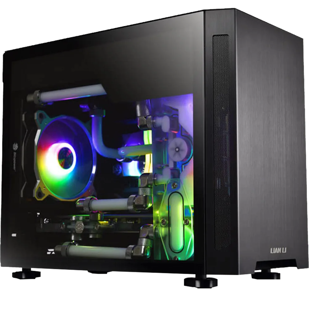 Gabinete Gamer Lian Li, Tu150wx Mini Itx, Vidro Preto - Tu150wx-black Gabinete Gamer Lian Li, Tu150wx Mini Itx, Vidro Preto - Tu150wx-black