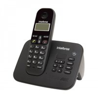 Telefone Intelbras, Sem Fio, Preto- Ts3130