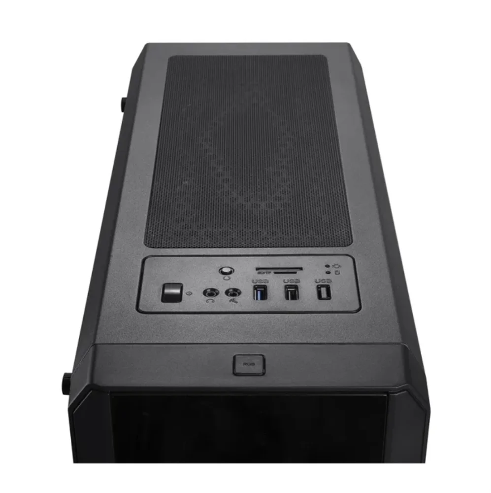 Gabinete Gamer Maxracer Bunker, Lateral Vidro Temperado, Dual Fan Rgb Gabinete Gamer Maxracer Bunker, Lateral Vidro Temperado, Dual Fan Rgb