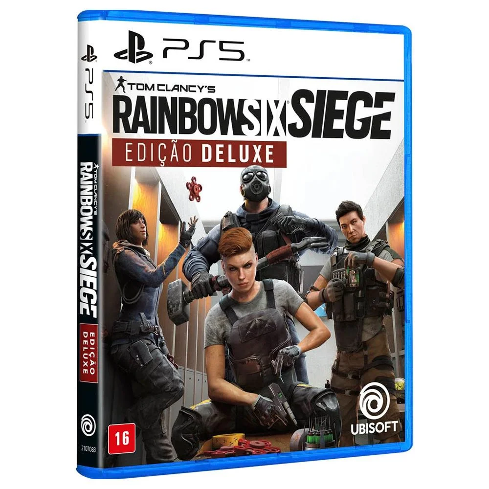 Jogo Tom Clancy’s Rainbow Six Siege (edição Deluxe) - Ps5 Jogo Tom Clancy’s Rainbow Six Siege (edição Deluxe) - Ps5