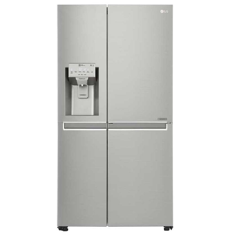 Geladeira Lg Smart Side By Side Door In Door 601 Litros Aço Escovado 110v Gs65sdn Geladeira Lg Smart Side By Side Door In Door 601 Litros Aço Escovado 110v Gs65sdn