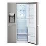 Geladeira Lg Smart Side By Side Door In Door 601 Litros Aço Escovado 110v Gs65sdn