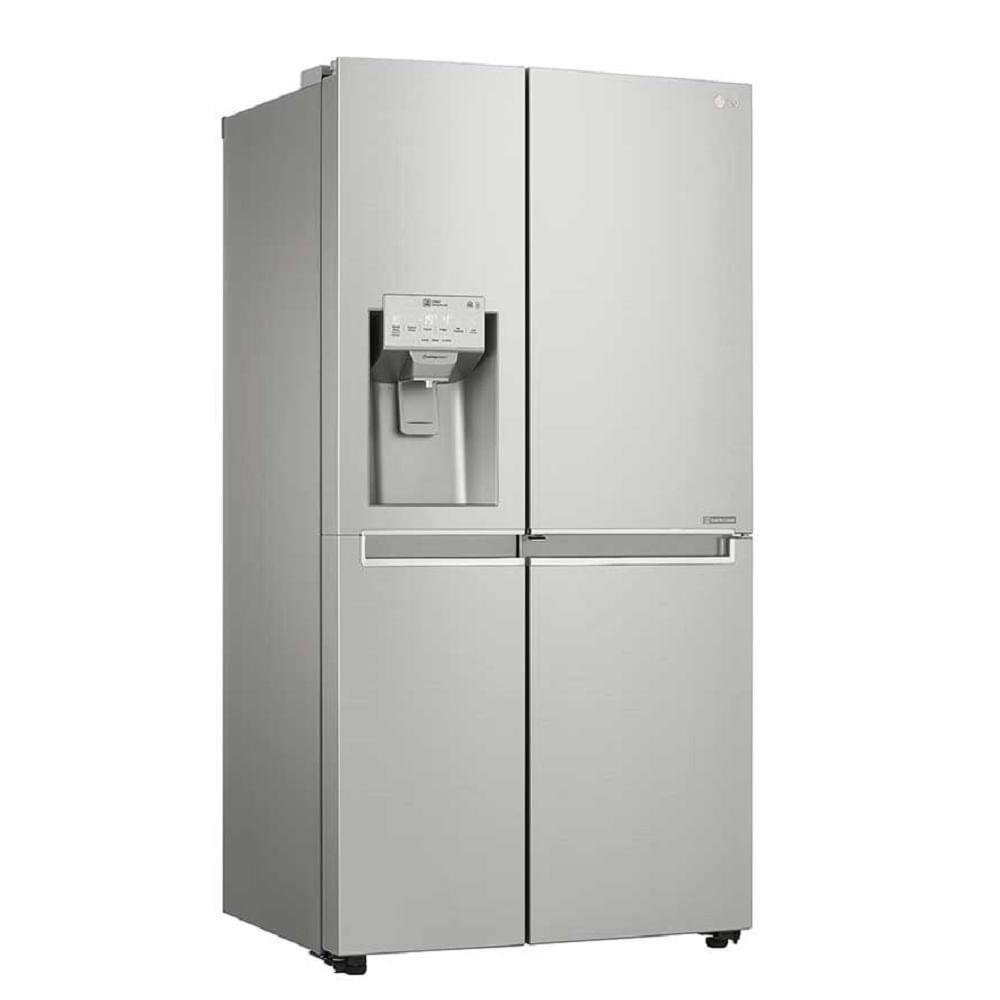 Geladeira Lg Smart Side By Side Door In Door 601 Litros Aço Escovado 110v Gs65sdn Geladeira Lg Smart Side By Side Door In Door 601 Litros Aço Escovado 110v Gs65sdn