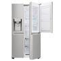 Geladeira Lg Smart Side By Side Door In Door 601 Litros Aço Escovado 110v Gs65sdn