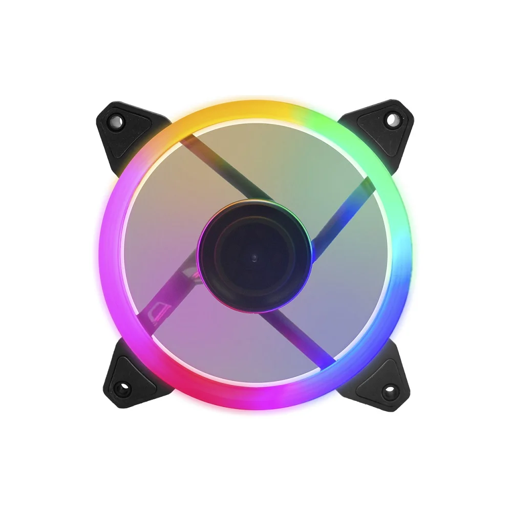 Cooler Kmex Afcah1 120mm Fan Ring Led KaBuM
