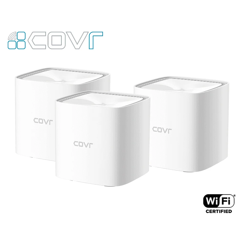 Roteador D-link Gigabit, Wi-fi, Mesh, 3un, Ac 1200Mbps, Google Assistente Alexa, Bivolt, Branco - Covr-1103 Roteador D-link Gigabit, Wi-fi, Mesh, 3un, Ac 1200Mbps, Google Assistente Alexa, Bivolt, Branco - Covr-1103