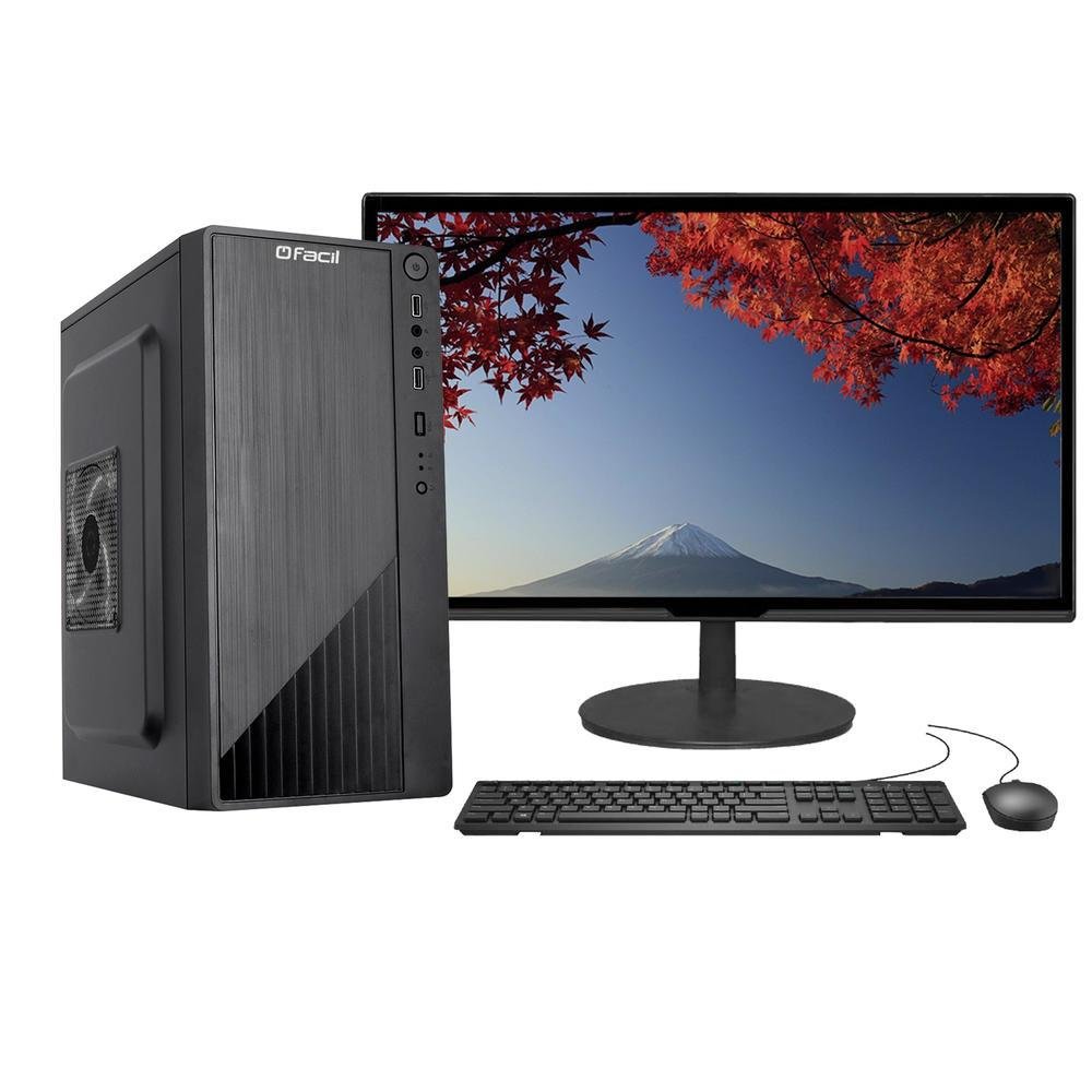 PC Completo I5 10 Gen 8GB SSD 240GB Monitor 215