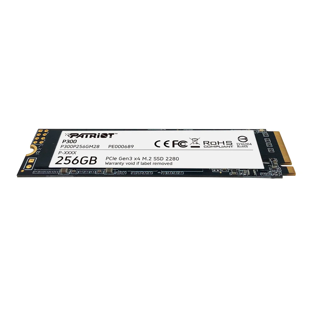 SSD M.2 2280, 256GB, NVME 1.3, Leitura: 1700MB/S, Gravação: 1100MB/S - P300p256gm28 SSD M.2 2280, 256GB, NVME 1.3, Leitura: 1700MB/S, Gravação: 1100MB/S - P300p256gm28