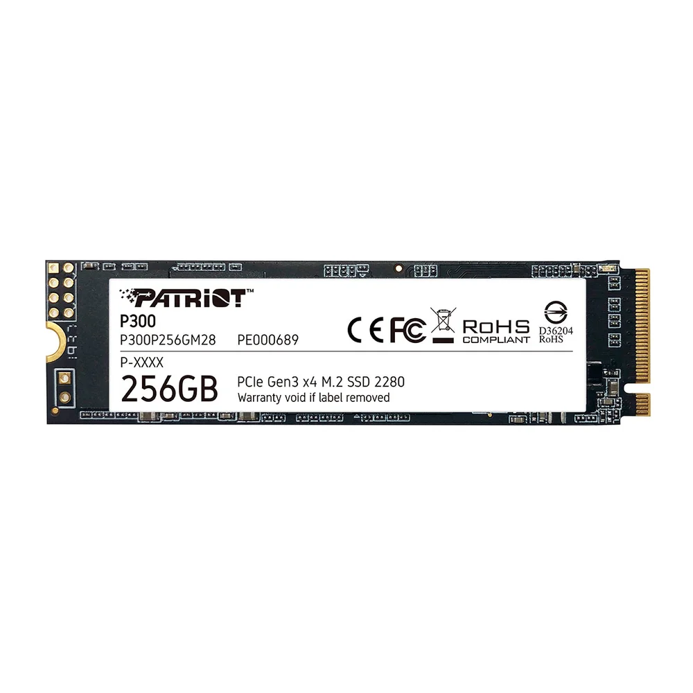 SSD M.2 2280, 256GB, NVME 1.3, Leitura: 1700MB/S, Gravação: 1100MB/S - P300p256gm28 SSD M.2 2280, 256GB, NVME 1.3, Leitura: 1700MB/S, Gravação: 1100MB/S - P300p256gm28