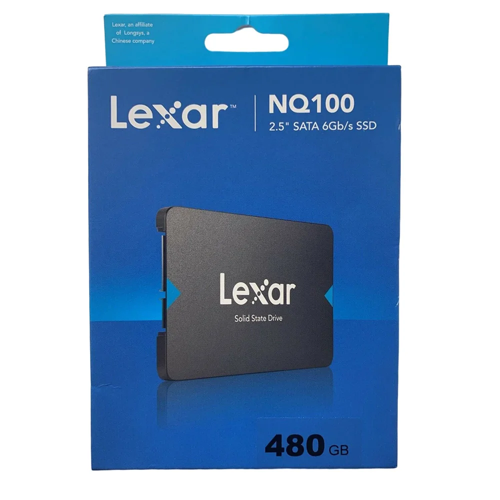 SSD Lexar Nq100 240GB, 2.5" SATA 3, Leitura 550MB/S, Gravação 445MB/s - Lnq100x240g-Rnnnu