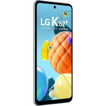 Smartphone LG K62+, 128GB, 48Mp, Tela 6.6", Azul