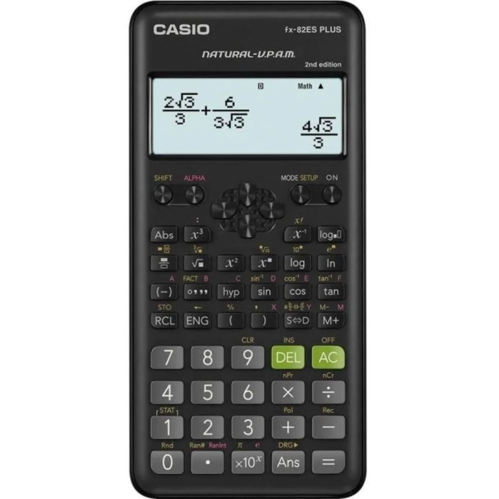 Calculadora Casio Fx82es Plus2 252 Funções KaBuM