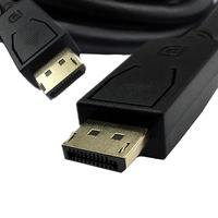 Cabo Displayport 1.2 Conectores Ouro Vídeo Pc De 10 Metros