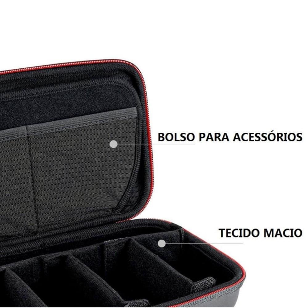 Maleta Case De Transporte Para Câmera De Ação Gopro/osmo/sjcam