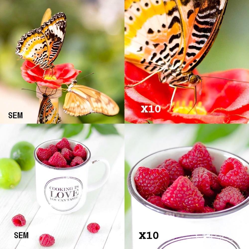 Lente Macro 10x 58mm Para Caixa Estanque Gopro 7/6/5 Black