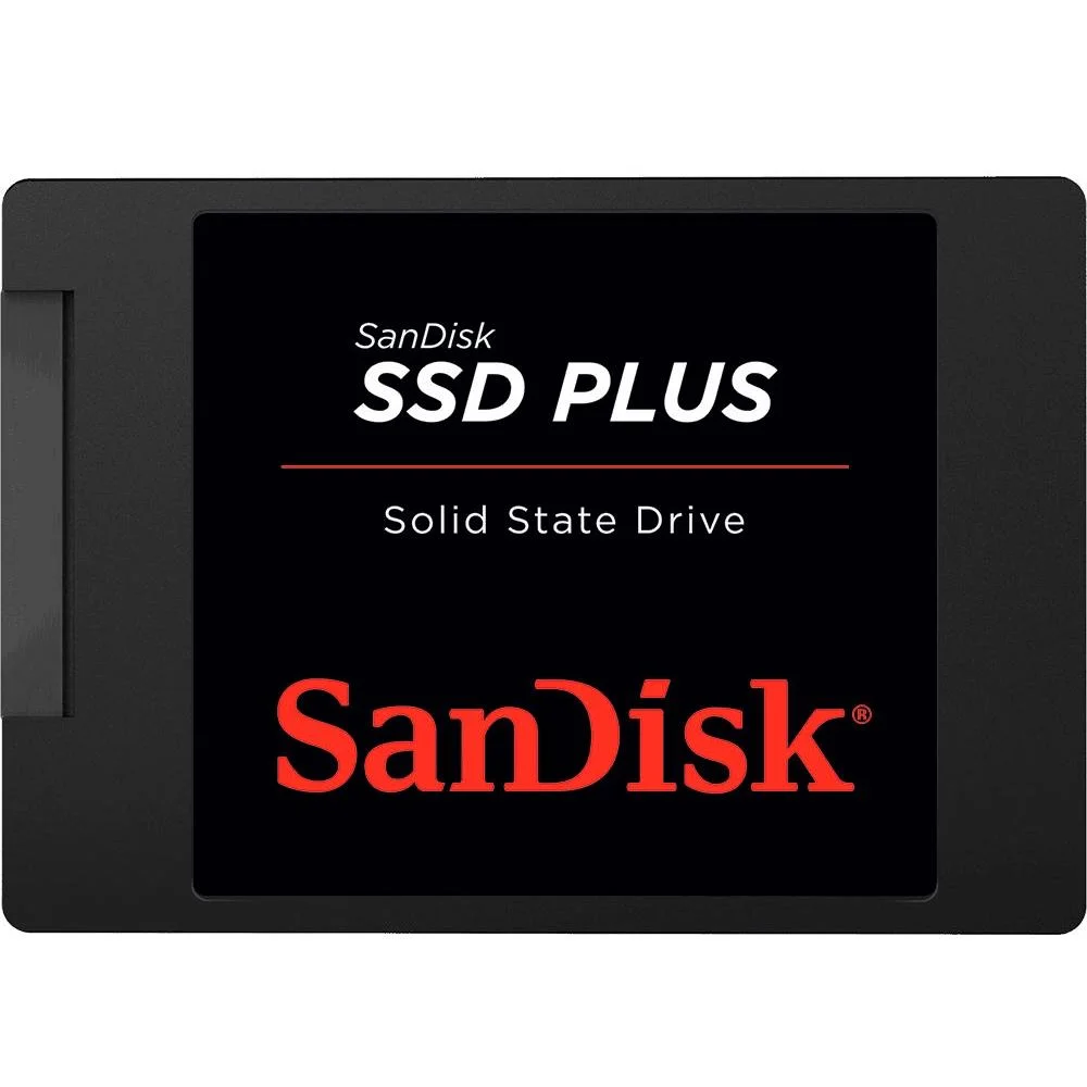 SSD 480GB Sandisk Sata III 2.5, Leitura 535 MB/s E Gravação 445 MB/s - Sdssda-480g-G26 SSD 480GB Sandisk Sata III 2.5, Leitura 535 MB/s E Gravação 445 MB/s - Sdssda-480g-G26