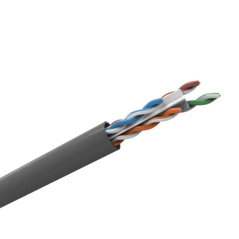 Cabo Furukawa Transmissao De Dados Sohoplus U/utp 6 24awgx4p Cmx Cinza Rohs