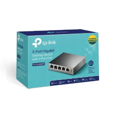 TP-Link 5-Port PoE+ Switch 2個 Switch TpLink 5 Portas Gigabit 4 Portas Poe KaBuM