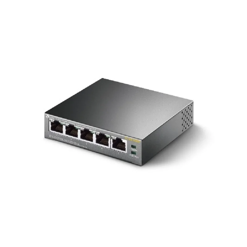 Switch TpLink 5 Portas Gigabit 4 Portas Poe KaBuM