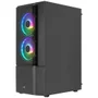 Gabinete Gamer Aerocool Quantum V2, Mid Tower, ATX, Lateral Vidro, Preto