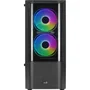 Gabinete Gamer Aerocool Quantum V2, Mid Tower, ATX, Lateral Vidro, Preto