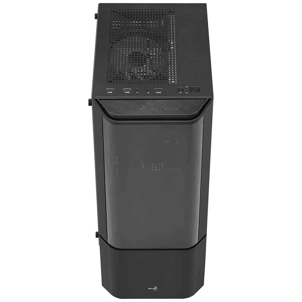 Gabinete Gamer Aerocool Quantum V2, Mid Tower, ATX, Lateral Vidro, Preto Gabinete Gamer Aerocool Quantum V2, Mid Tower, ATX, Lateral Vidro, Preto