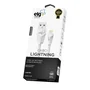 Cabo Lightning, Sincronização E Recarga 12w 2.4a, Textura Suave Ao Toque, 1 Metro, Branco, L810, Elg