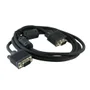 Cabo Para Monitor Vga Sem Blister Hd15m X Hd15m 3 Metros Preto Com Filtro