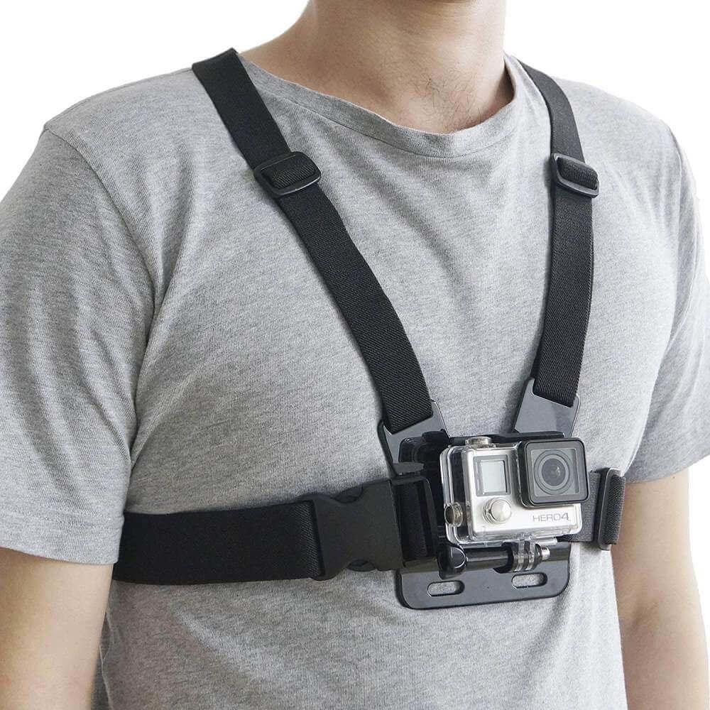 Suporte De Peito Para GoPro  Câmeras Similares