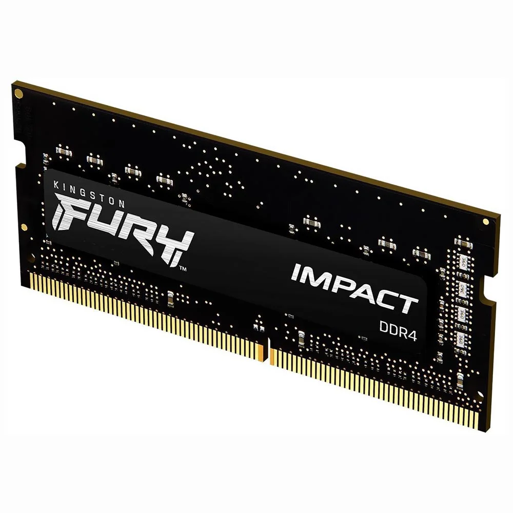 kingston製　DDR4 メモリ32GB(16GB ×2) 2666MHz Memoria Notebook Sodimm Fury Impact KaBuM
