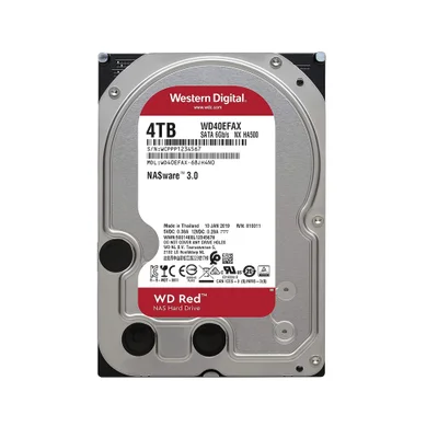HD Interno 4TB NAS WD Red Sata 3 6GBps WD40EFAX