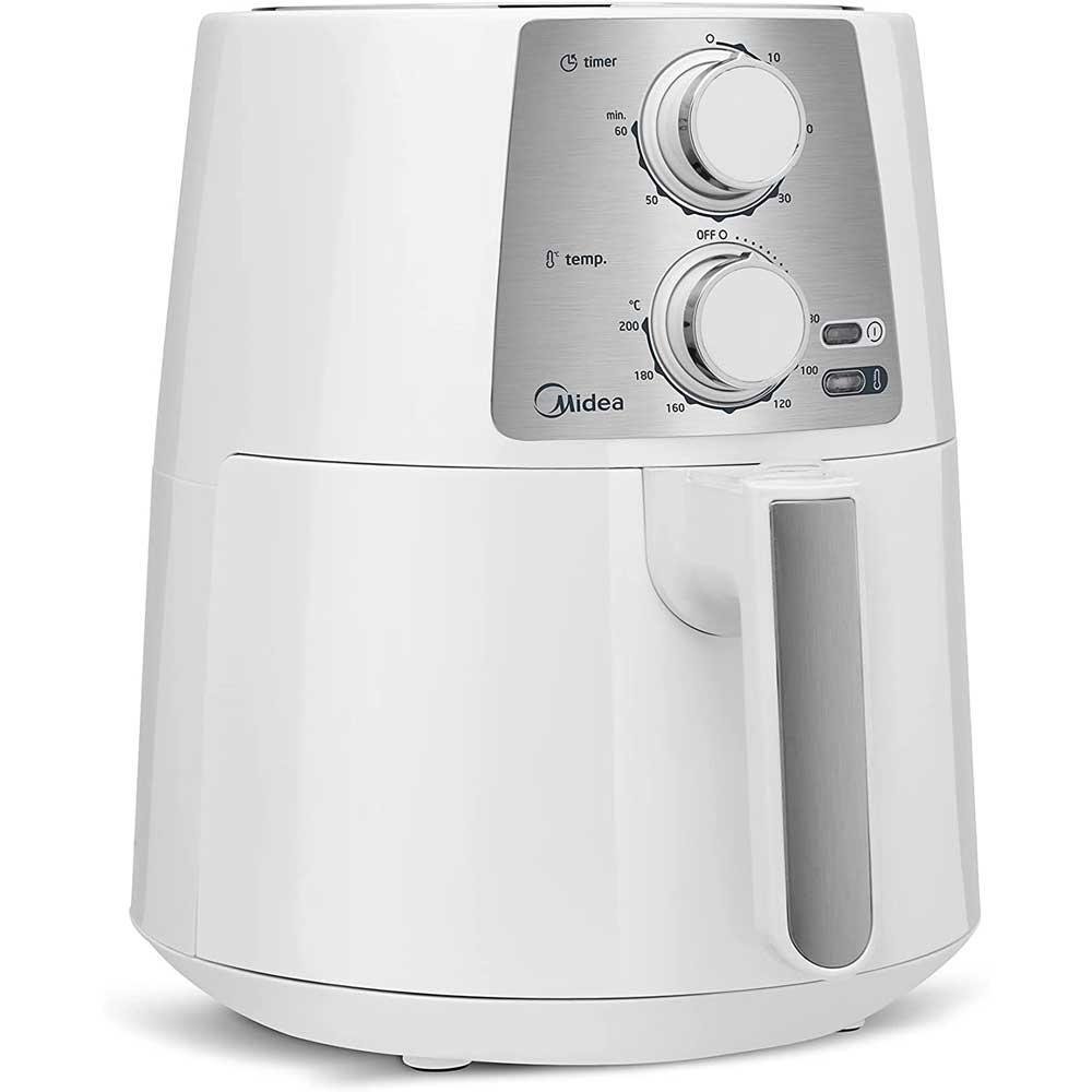 Fritadeira Air Fry Sem Óleo Midea Fra32, 3.5L, 1250W, 220V, Branco Fritadeira Air Fry Sem Óleo Midea Fra32, 3.5L, 1250W, 220V, Branco