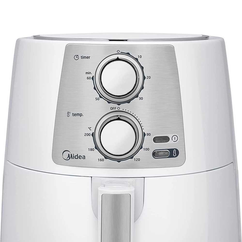 Fritadeira Air Fry Sem Óleo Midea Fra32, 3.5L, 1250W, 220V, Branco Fritadeira Air Fry Sem Óleo Midea Fra32, 3.5L, 1250W, 220V, Branco