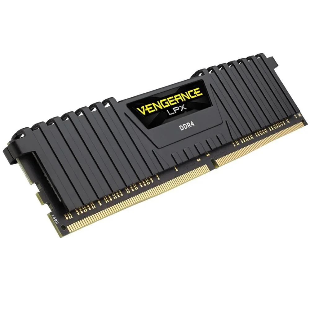 Memória Corsair Vengeance LPX Black 8GB KaBuM