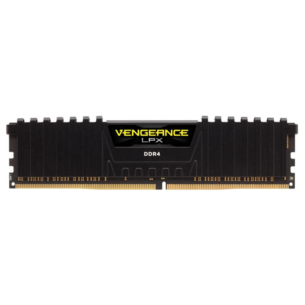 Memória Corsair Vengeance LPX Black, 8GB, 2400MHz, DDR4, CL16 - CMK8GX4M1A2400C16 Memória Corsair Vengeance LPX Black, 8GB, 2400MHz, DDR4, CL16 - CMK8GX4M1A2400C16