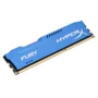 Memória Kingston HyperX Fury Blue Series, 8GB, 1600MHz, DDR3, 1.5V, Azul