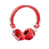 Fone De Ouvido Headset Com Bluetooth Sd Fm B05 - Vermelho