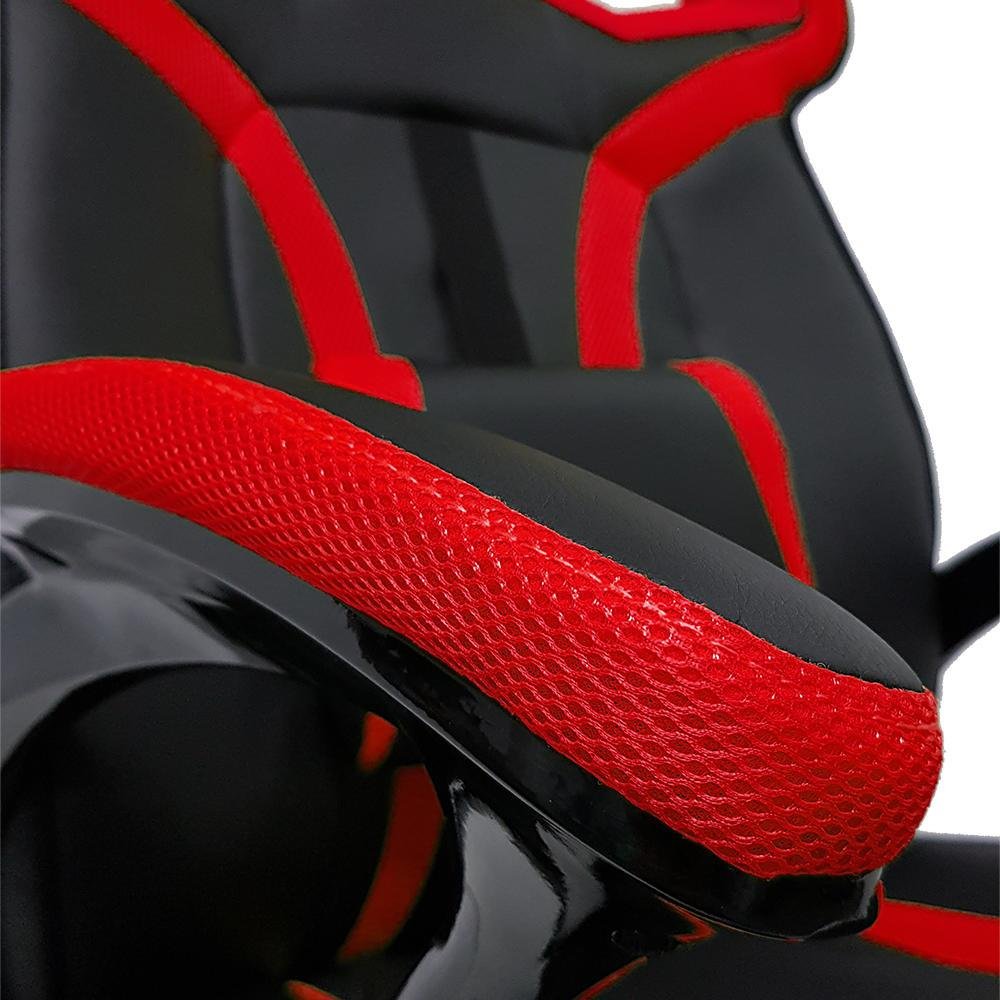 Cadeira Gamer Mymax Mx1 Giratória Vermelho KaBuM