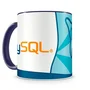 Caneca Linguagem Mysql Color Azul