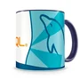 Caneca Linguagem Mysql Color Azul