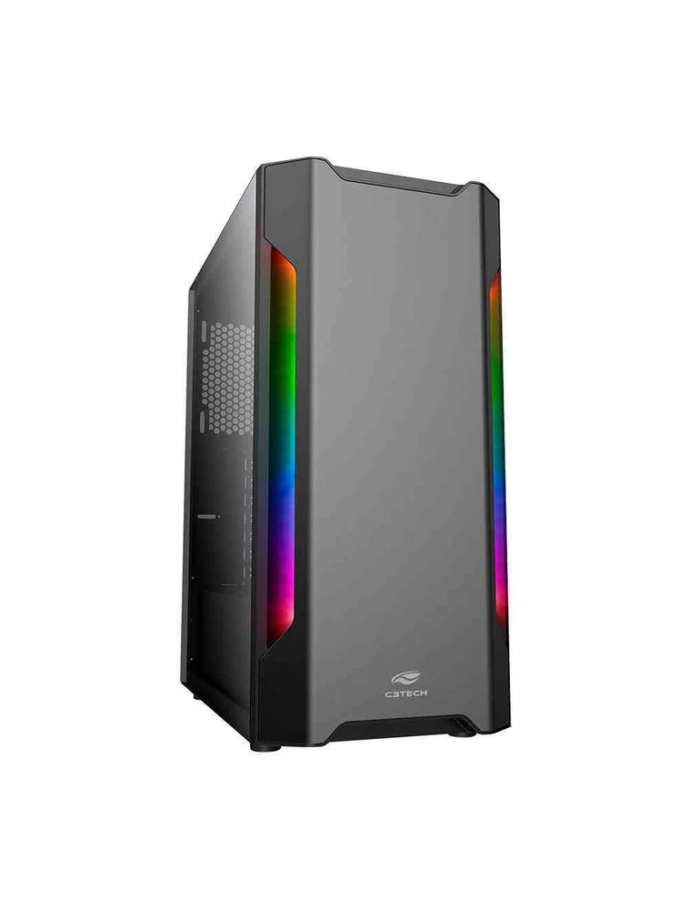 Gabinete Gamer Sem Fonte C3tech Mtg680sbk