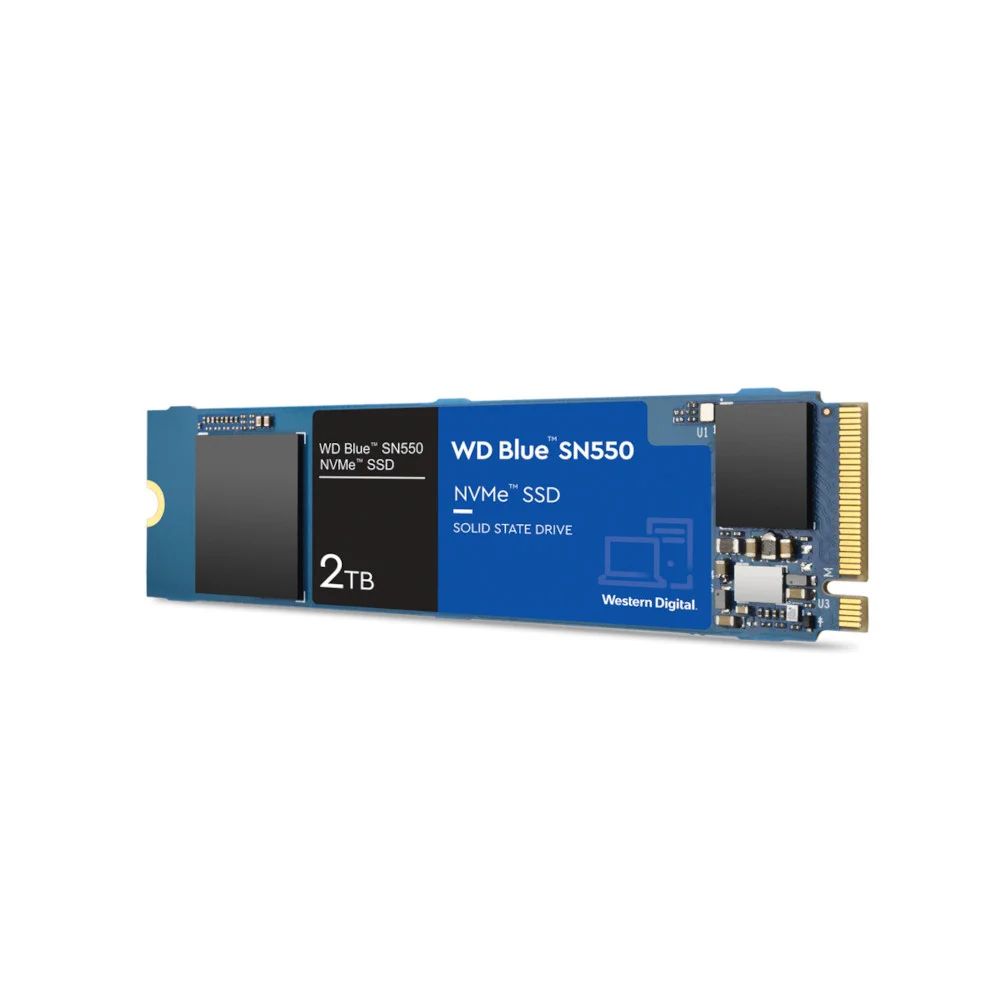 内蔵型SSD WD Blue SN550 2TB M.2 SSD SSD WD Blue SN550 2TB M2 2280 NVME 2600 MBs