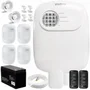 Kit Central De Alarme Anm 24 Net Intelbras + 1 Sensor Xas 4010 Smart + 4 Sensores Ivp 3000 Cf
